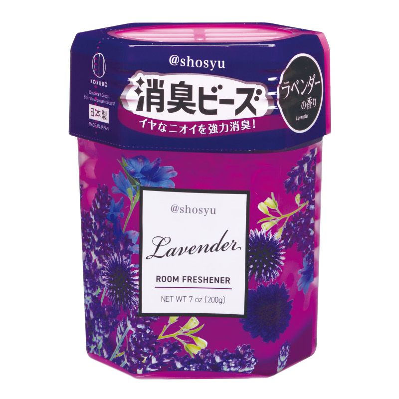 Shosyu Deodorizing Beads Lavender 200g (Made in Japan)