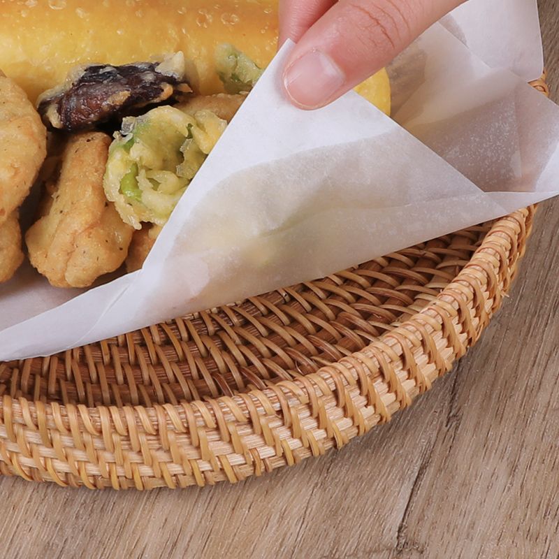 Tempura Oil-Absorbing Paper Sheets (Jumbo) 27×25cm 40pcs (Made in Japan)