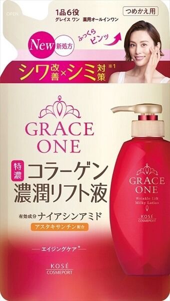 【KOSE Cosmeport】KOSE Cosmeport Grace One 藥用 抗皺緊緻精華液 補充裝【化妝品】