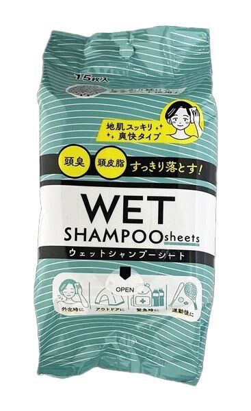 【化成】NB 濕紙巾洗頭巾（化妝品）