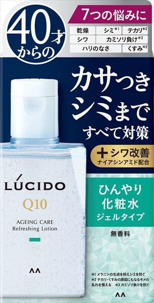 【Mandom】LUCIDO 藥用全效清涼化妝水（化妝水／爽膚水）