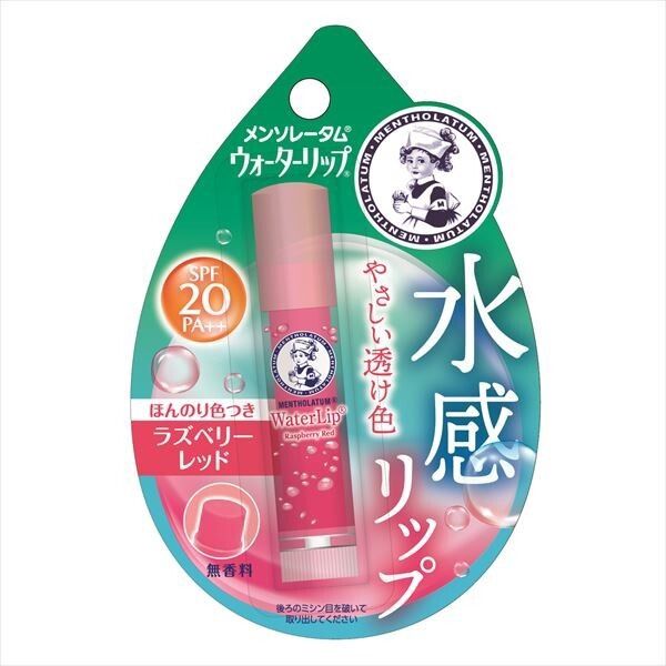 【Rohto製藥】Mentholatum 水潤唇膏 藍莓紅【唇膏】