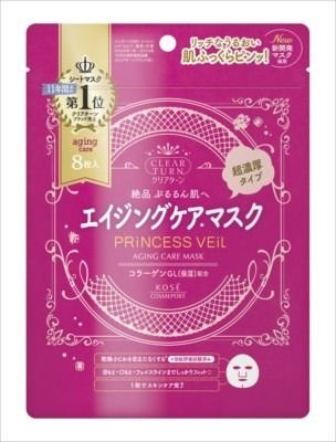 【KOSE Cosmeport】KOSE Cosmeport Clear Turn Princess Veil 抗老護理面膜【片裝面膜】