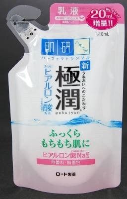 【Rohto製藥】肌膚實驗室 極潤 玻尿酸乳液 補充包【化妝品】