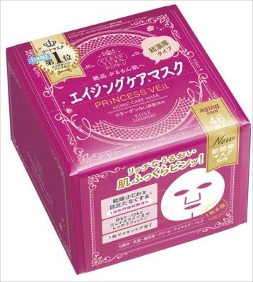【KOSE Cosmeport】Clear Turn Princess Veil 抗老修護面膜（片裝面膜）