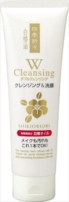 【熊野油脂】四季折々 白椿油 Wクレンジング 洗顔フォーム【卸妝 / 潔面】