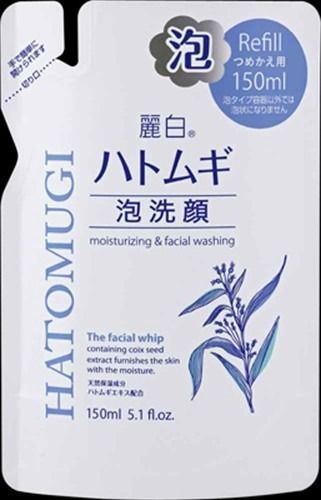 【熊野油脂】麗白 薏仁 泡洗面奶 詰替え【洗顔 / 潔面】