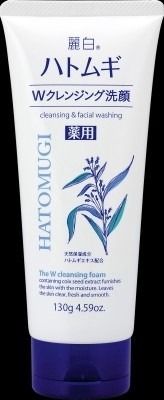 【熊野油脂】麗白 藥用 薏仁 雙效卸妝潔面泡沫（卸妝・潔面）