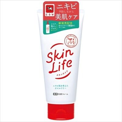 【牛乳石鹸共進社】Skinlife 藥用潔面泡沫（潔面／卸妝）