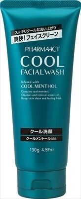 【熊野油脂】Pharmaact Cool 潔面泡沫（潔面）