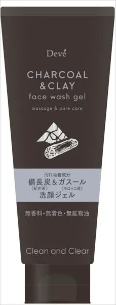 【熊野油脂】迪布 炭＆泥 潔面啫喱（潔面／卸妝）