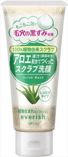 【Mandom】Everysh Aloe Scrub 洗面奶