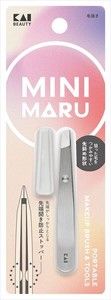 【貝印】KQ2203 Mini Maru 迷你圓頭拔毛夾（化妝用）