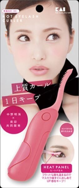 【貝印】貝印 KQ0343 熱力睫毛捲翹器 Juicy Pink【化妝工具】