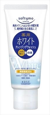 【KOSE Cosmeport】Softymo White 藥用卸妝潔面乳 迷你裝