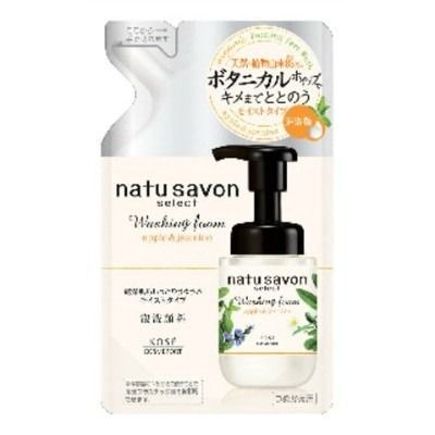 【KOSE Cosmeport】KOSE Cosmeport Natu Savon Select 保濕潔面泡沫 補充裝