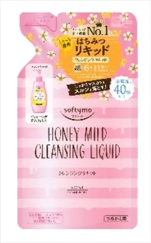 【KOSE Cosmeport】Softymo 蜂蜜溫和卸妝液 補充裝
