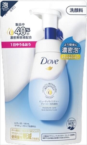 【聯合利華】Dove 美容滋潤 乳霜泡沫潔面乳 詰替用【洗面 / 潔面】