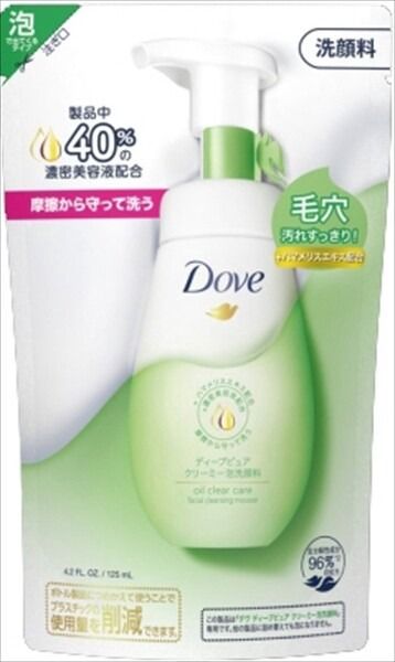 【聯合利華】Dove 深層潔淨 乳霜泡沫洗面奶 詰替用【洗面 / 潔面】