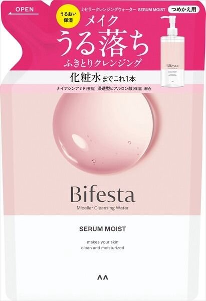 【Mandom】Bifesta Micellar 卸妝水（保濕型）補充裝