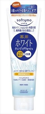 【KOSE Cosmeport】Softymo 美白藥用卸妝潔面乳