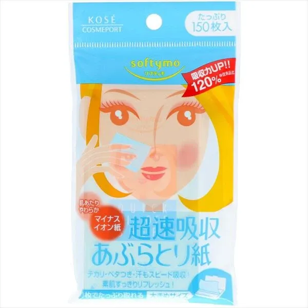 【KOSE Cosmeport】Softymo 超速吸收吸油紙