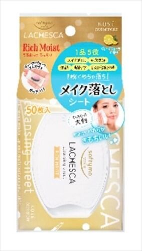 【KOSE Cosmeport】KOSE Cosmeport Softymo Lachesca 水感卸妝潔面濕紙巾 Rich Moist（滋潤保濕）