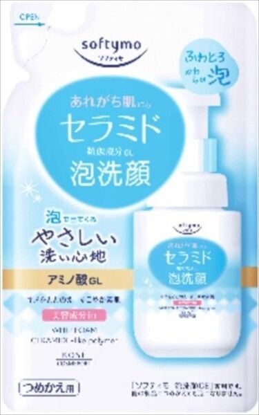 【KOSE COSMEPORT】Softymo 泡洗面奶 セラミド 詰替え【洗面奶】