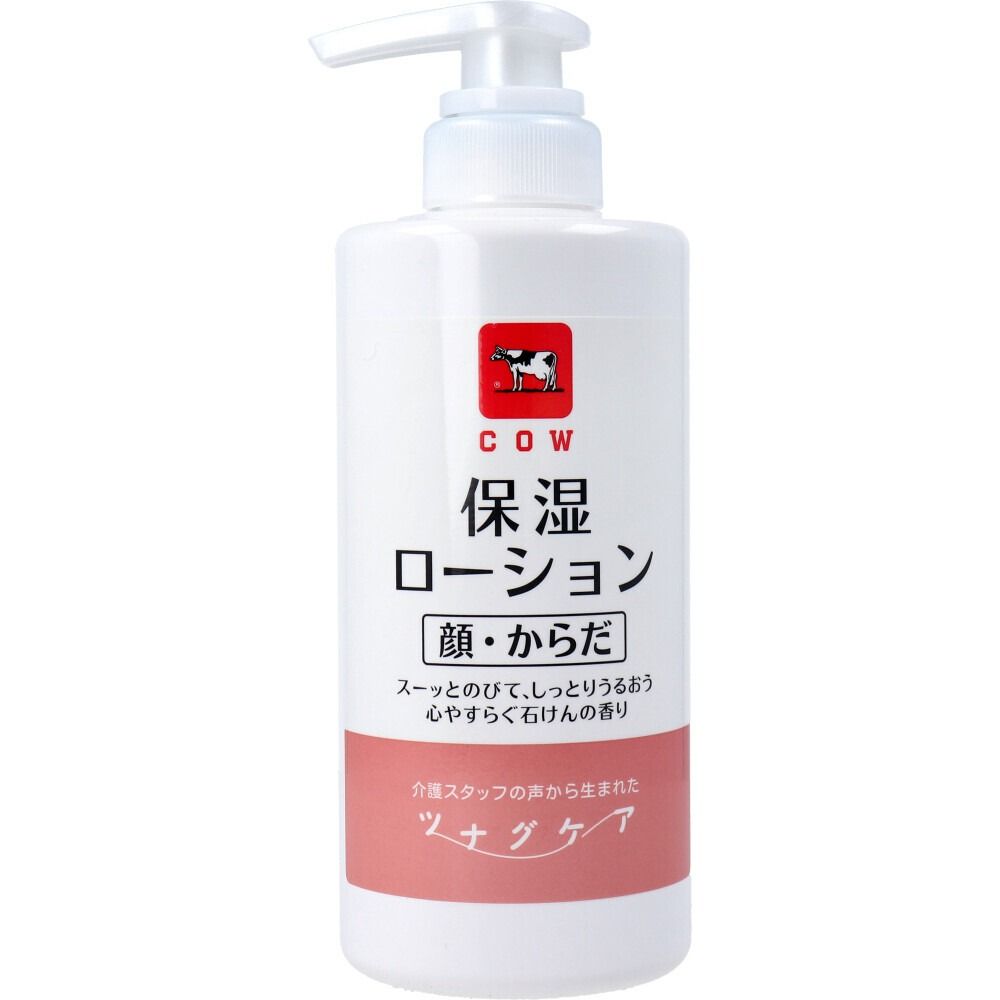 牛乳石鹼 Cow Brand Tsunagu Care 保濕潤膚露（面部及身體適用）舒心皂香 500mL