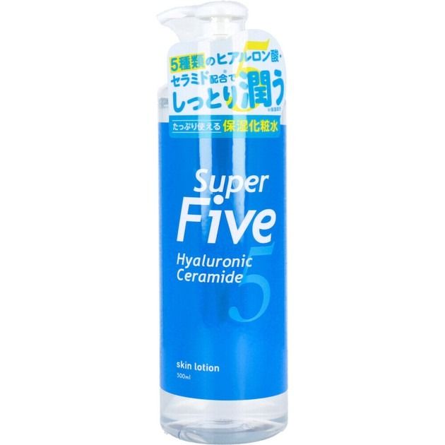 Super Five 透明質酸Ceramide 保濕化妝水 500mL