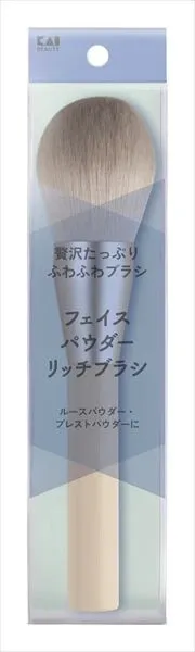 【貝印】KQ2151 豐盈蜜粉掃（化妝用）