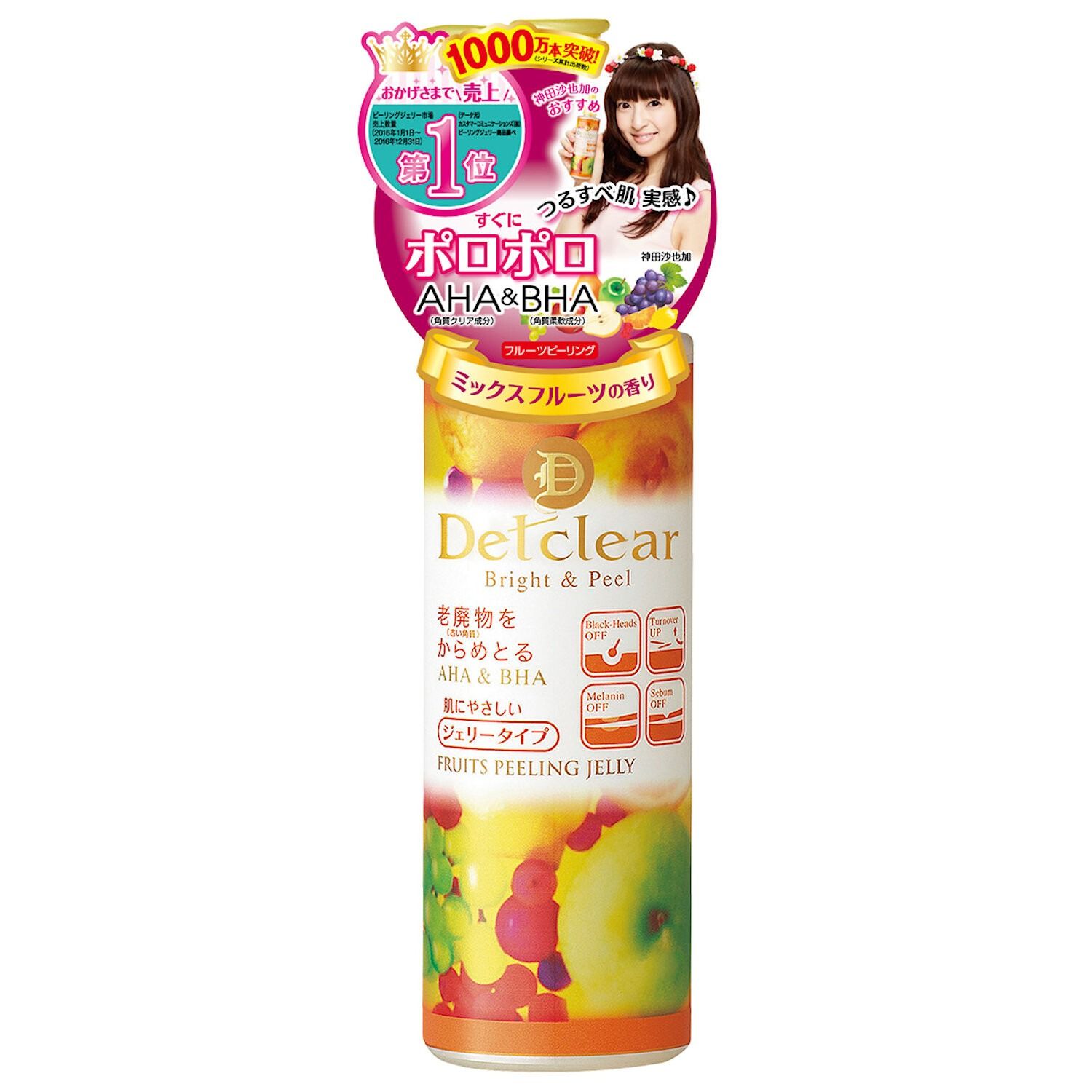 DET Clear B&amp;P 去角質啫喱（水果香）