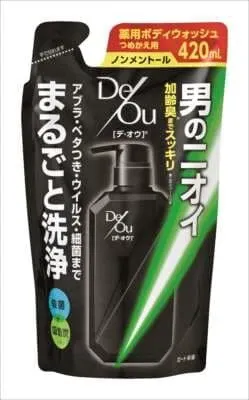 【Rohto】De Ou 藥用潔面啫喱（無薄荷配方）補充裝