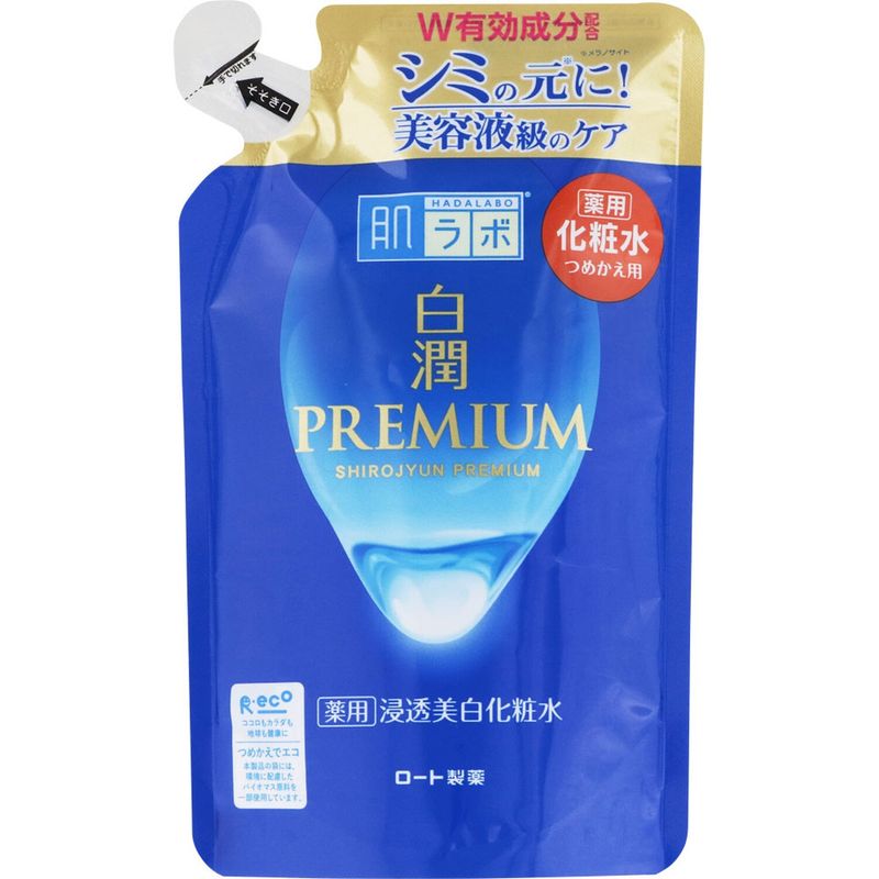 樂敦製藥 肌研 白潤Premium 藥用浸透美白化妝水 補充裝 170ml