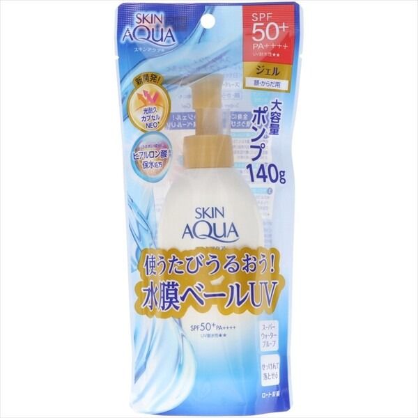【Rohto】Skin Aqua Super Moisture Gel Pump 防曬啫喱（UV）