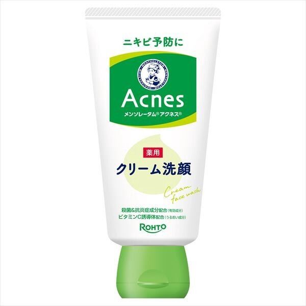 【Rohto】曼秀雷敦 Acnes 藥用面霜潔面（潔面／卸妝）