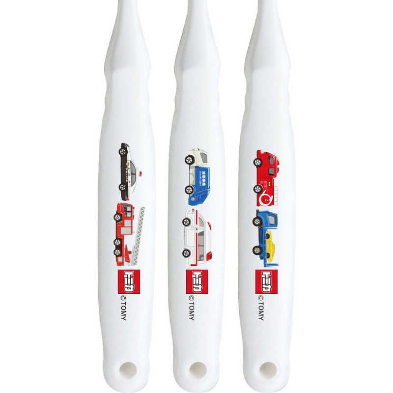 EBiSU Kids Tomica Toothbrush (Soft) Ages 0.5–2, 1pc  (Made in Japan)