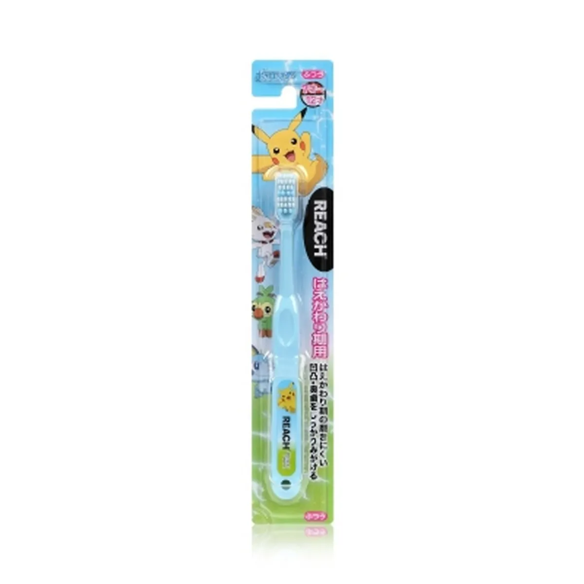 REACH Kids Pokémon Toothbrush (For Mixed Dentition Ages 7–12, Medium) 1pc