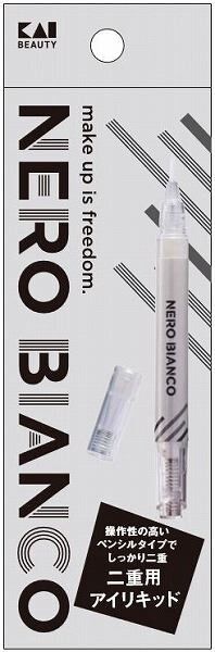 【貝印】KQ3512 NEROBIANCO 雙眼皮專用眼線液（彩妝）