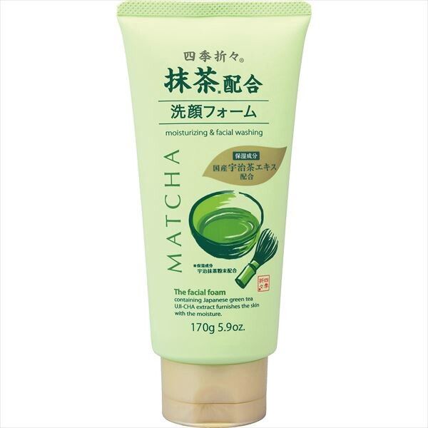 【熊野油脂】四季折々 抹茶配方 潔面泡沫（潔面／卸妝）新品