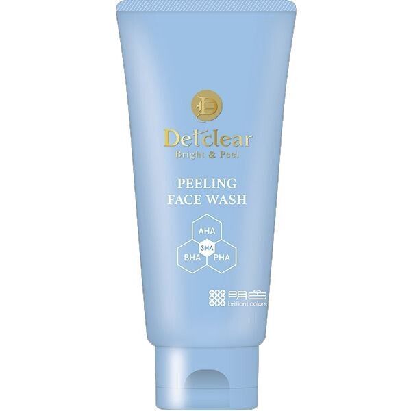 明色化粧品 DET Clear 亮白去角質潔面泡沫（潔面／卸妝）