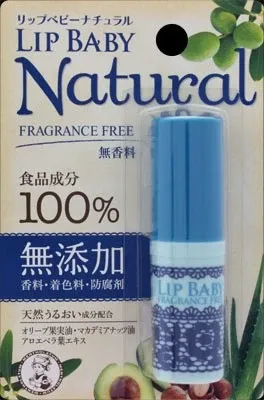 【Rohto】曼秀雷敦 Lip Baby 天然無香料 潤唇膏