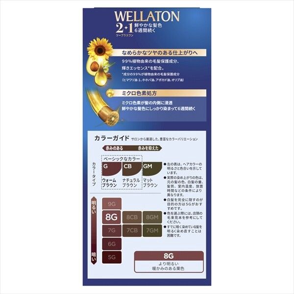 【HFC】WellaTone 2+1 液狀染髮劑 8G（白髮專用）