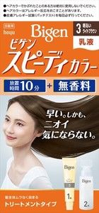 Bigen 速效染髮乳液 3號 亮淺啡色（遮白髮用）