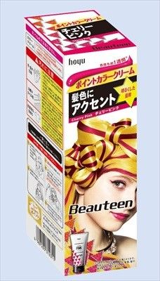 Beautylabo 亮點染髮面霜 櫻桃粉紅（適用於黑髮）