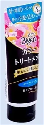 Bigen 染髮護色護髮素（深啡色）【白髮用染髮】