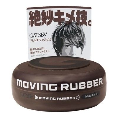 【Mandom】GATSBY Moving Rubber 多功能造型髮蠟（造型用）