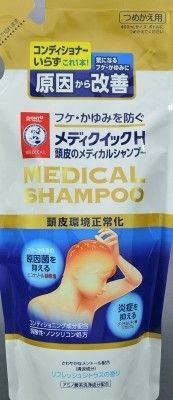 【Rohto】MediQuick H 頭皮醫療洗髮水 補充裝
