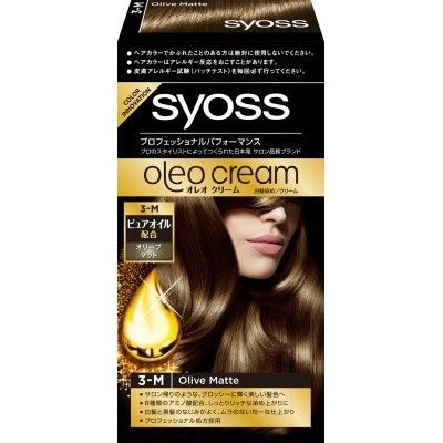 Syoss Oleo 面霜染髮膏 3M 橄欖霧啞色（遮白髮用）