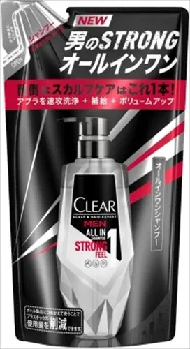 CLEAR 男士全效二合一洗髮水 補充裝【洗髮水】